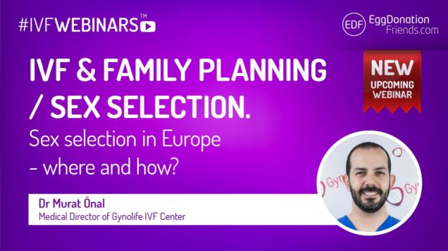 IVF Sex/Gender selection in Europe