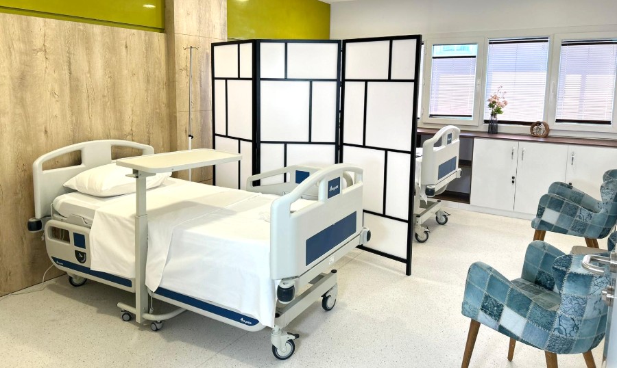 Patient room at Cyprus IVF Hospital
