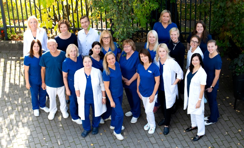 Staff at Embrions Clinic in Latvia