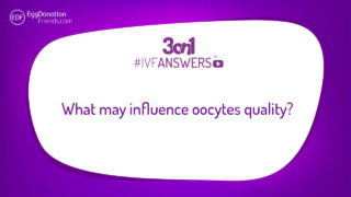 What may influence oocytes quality? #IVFANSWERS