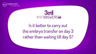 Is day 3 better for the embryo transfer than day 5? | #IVFANSWERS
