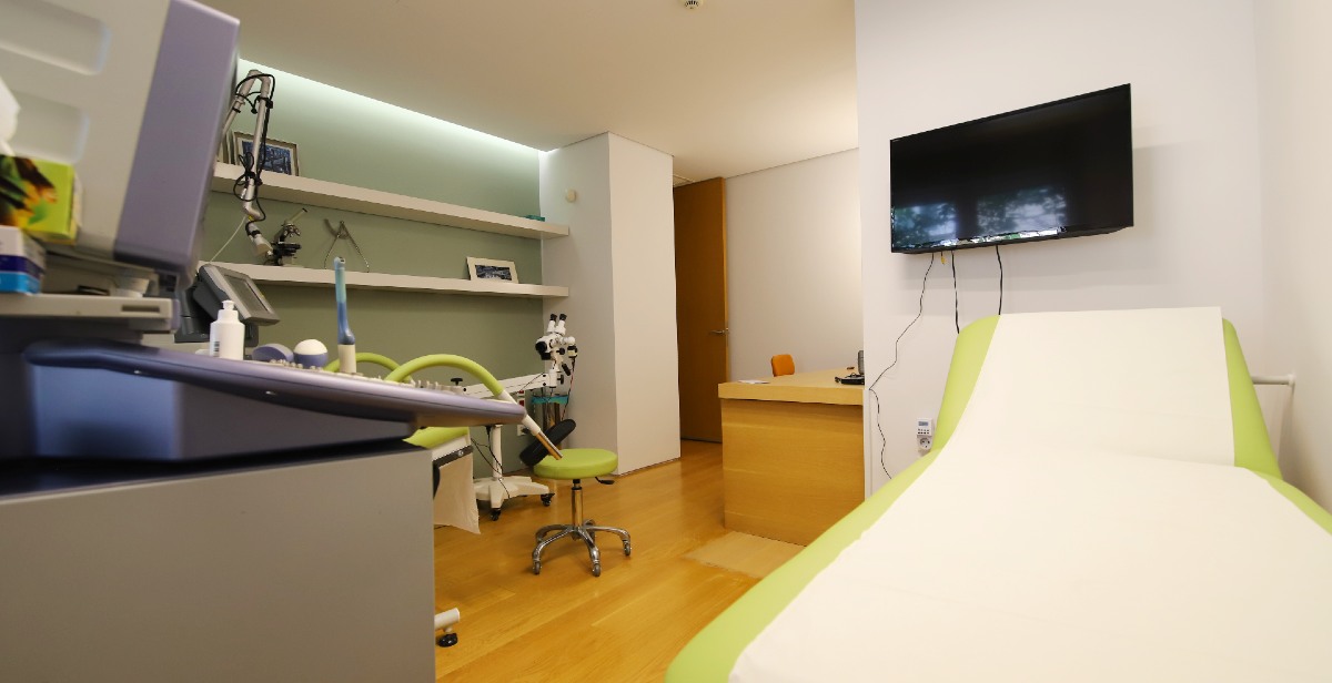 Consultation room at Pelargos IVF Greece