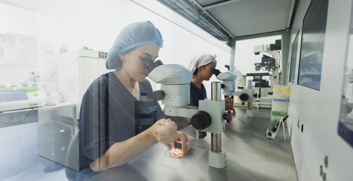 Embryologists at IREMA