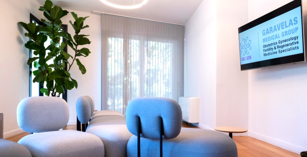 Waiting room at Ovagenesis