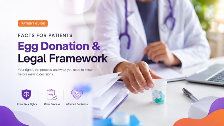 Egg Donation & Legal Framework – Facts for Patients